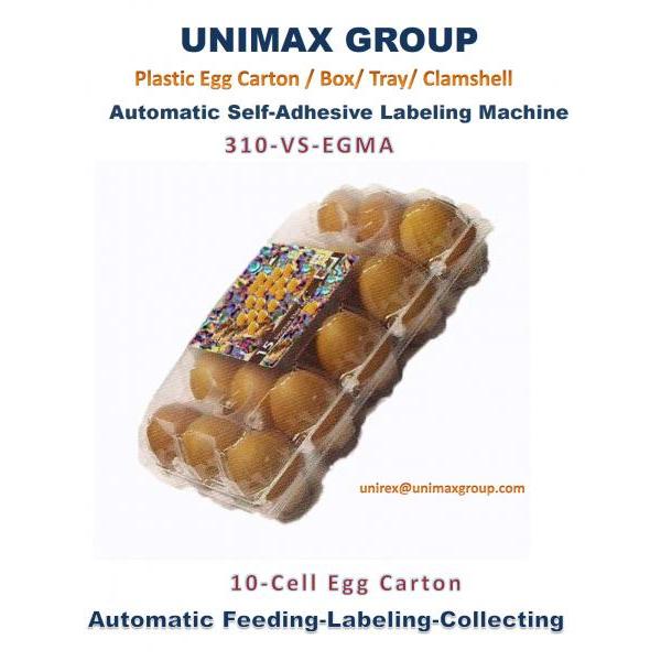 Thermoforming Egg Carton/Box/Tray Automatic Labeling Machine