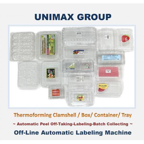 Thermoforming Product Automatic Labeling Machine