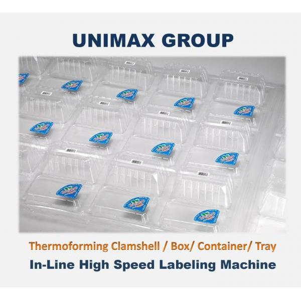 Thermoforming Production In-Line Labeling Machine